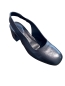 Preview: Ducanero, salice nero slingback