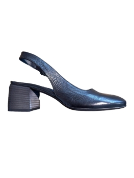 Ducanero, salice nero slingback