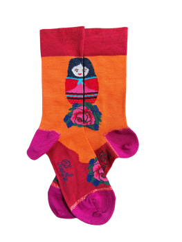 Berthé aux grands pieds, Damensocken Matroschka