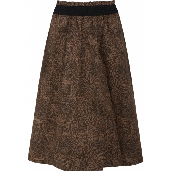 Coster Copenhagen, Skirt in twist print in organic cotton
